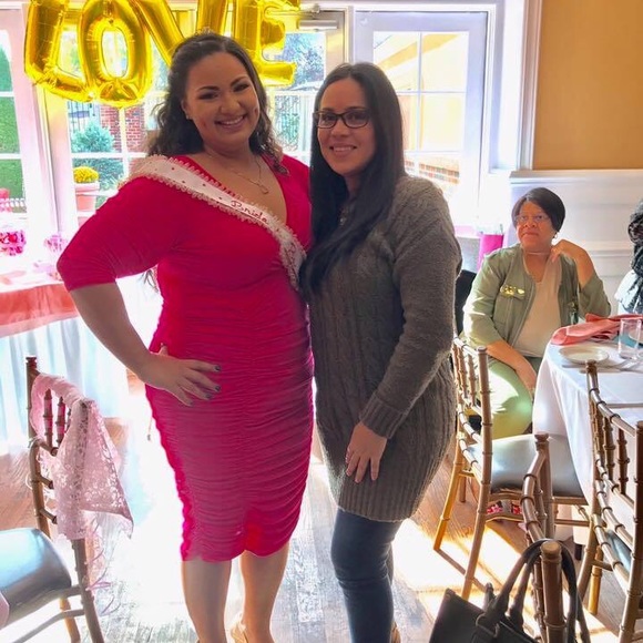 Womens Deep V Neck Ruched Waisted Bodycon Dress - Picture 2 of 4